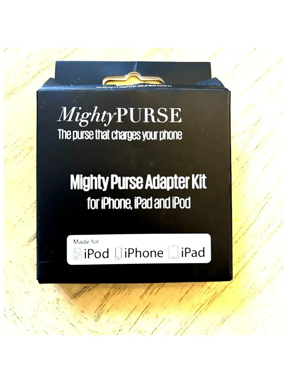 New ipod ipad Purse Adapter Kit iPhone iPod iPad 30 pin Micro USB Mighty purse